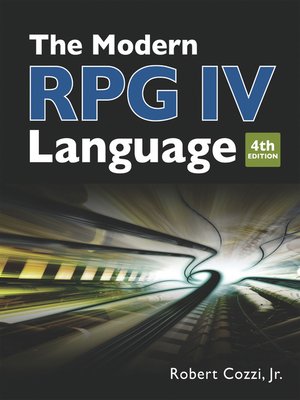 cover image of The Modern RPG IV Language